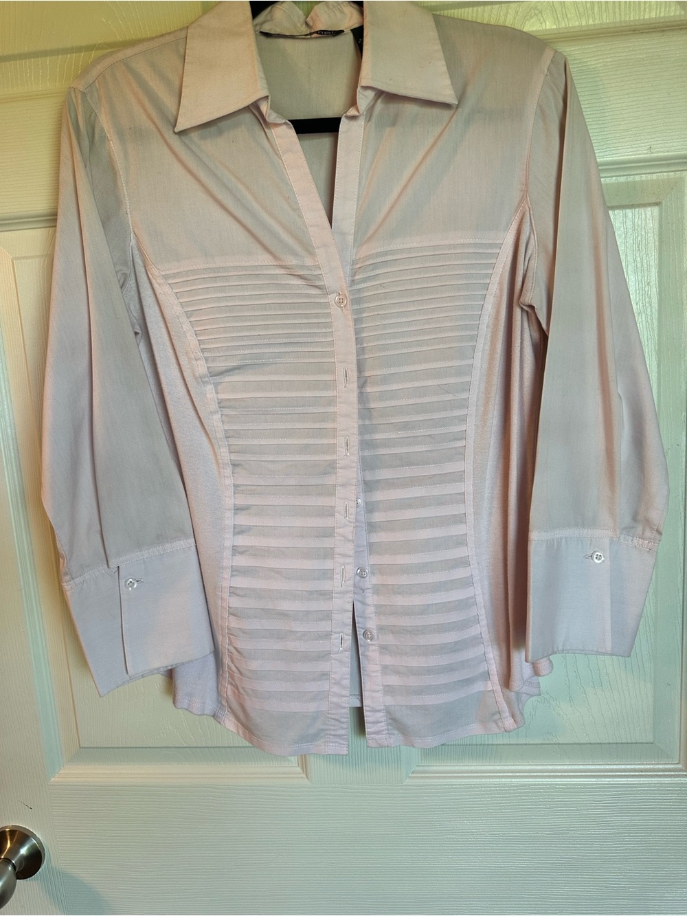 Zac & Rachel Soft Blush Button-Down Shirt